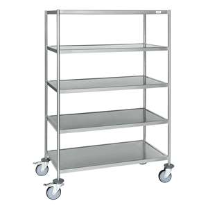 Chariots en acier inoxydable KM60369MRU pour la cuisine, solution de rangement durable en métal - Product Image 1