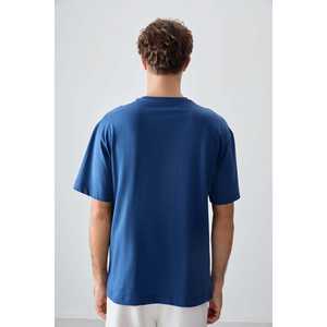 Camiseta Estampada de Corte Holgado para Hombre Parliament, 100% Algodón, Jersey Grueso y Suave con Textura, 88358 - Product Image 2