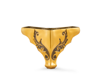 Yaprak legs แบบดั้งเดิมการออกแบบออตโตมันโต๊ะในครัวโต๊ะรับประทานอาหาร10-14ซม. โซฟาแม่ลายใบไม้โซฟาชุดทีวีสำหรับการใช้งานโรงแรมพลาสติก - Product Image 6