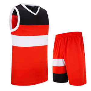 Ensemble d'uniformes de basketball pour adultes de qualité supérieure, impression personnalisée du logo, polyester respirant, séchage rapide, grandes tailles - Product Image 1