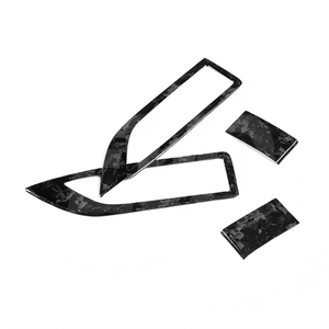 Haute qualité pour Ferrari 458 Italia et Spider 2011-2016, couvre-poignées de porte intérieurs en fibre de carbone forgée (4 pièces) - Product Image 4