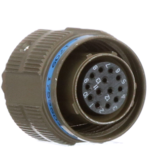 Conector Circular Eléctrico de 35 Contactos MIL-DTL-38999 Serie III D38999/26WB35SN, Pieza de Repuesto 8D5-11W35SN, Amphenol Souriau - Product Image 1