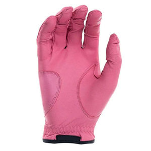 Guantes de Golf para Hombre, para Zurdos, de Piel de Oveja, Fibra de Cuero Sintético, Cierre Ajustable, Negro y Blanco - Product Image 3