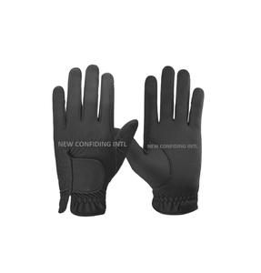 Gants d'équitation en cuir technologiquement supérieurs Gants d'hiver en microfibre haute performance Équipement de sécurité pour les courses équestres OEM - Product Image 5