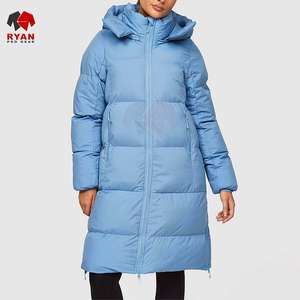 Manteau long en polyester et nylon avec logo personnalisé de haute qualité Ryan Pro Gear Design personnalisé - Product Image 1