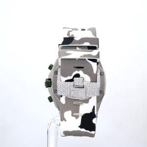 Reloj de Lujo de Moda para Hombre con Esfera de Diamante Moissanite de Acero Inoxidable Cuadrado Certificado, Hecho a Medida con Estilo Antiguo, Regalo - Product Image 5