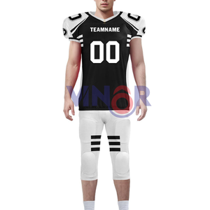 Uniforme de Fútbol Americano Personalizado 100% Poliéster, Talla Grande, Antibacteriano, Transpirable, con Sublimación Impresa - Product Image 5