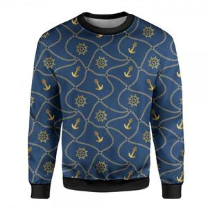 Sudadera de Algodón 100% para Hombre, Estilo Otoñal, Cuello Redondo, Manga Larga, Talla Grande, Bordado Personalizado, Económica - Product Image 5