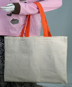 Meilleures ventes sac fourre-tout en toile 100% coton imprimé personnalisé sac d'épicerie réutilisable surdimensionné écologique sac promotionnel avec logo personnalisé - Product Image 1