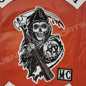 Gilet d'hiver décontracté pour homme en cuir de vache véritable, noir uni, sans manches, vêtement d'extérieur - Product Image 4