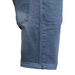 Shorts en jean déchirés pour hommes, décontractés, mode de plein air, vêtements d'été, fermeture à boutons, shorts en jean pour hommes OEM - Product Image 5