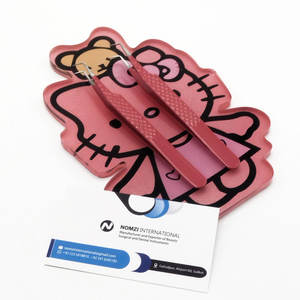 Porte-extension de cils de forme personnalisée en gros plateaux de palette plateaux en verre de marque privée pour outils de cils - Product Image 2