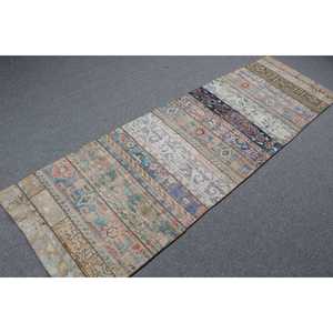 Alfombra de 2.5x8.5 pies, Alfombra Turca, Alfombra Marroquí Azul - Product Image 2