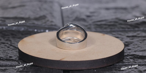 Silver Iced Out Moissanite Diamond Round Cluster <b>Ring</b> Luxury Pave Band Hip Hop Men <b>Statement</b> <b>Ring</b> Heavy Bling Gift - Product Image 4