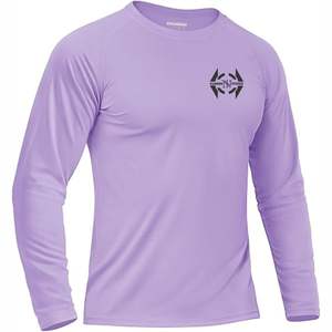 Custom Sublimation Printed Breathable Quick Dry UPF50 Long Sleeve <b>Swimming</b> <b>Men's</b> MMA Rash Guard by NAMISSM INTERPRIZE - Product Image 1