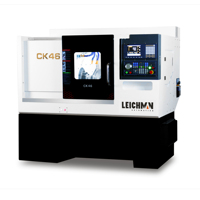 Torno CNC de base inclinada de alta configuración con robot opcional ck46 Base integral de hierro fundido Torno CNC Bola de precisión
