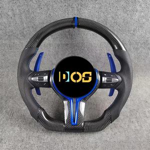 <span class=keywords><strong>Volante</strong></span> de cuero negro y marrón personalizado para <span class=keywords><strong>BMW</strong></span> F20, F30, F10, F48, F49, X1, X2, X3, X4, <span class=keywords><strong>E90</strong></span>, E92 - Product Image 3