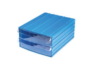Versatile Transparent <b>Plastic</b> <b>Storage</b> <b>Drawer</b> Box 782-M for Home & Office Organization tool box - Product Image 5