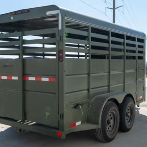 Promotion : Semi-remorque porte-étuvages en acier à double essieu pour le transport de moutons et bovins, vente en gros, prix usine, qualité supérieure - Product Image 2