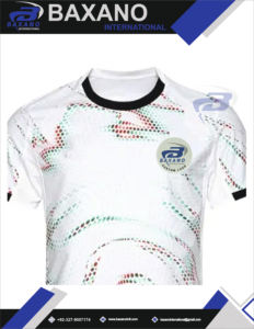 Camiseta de Fútbol Moderna con Estampado de Rayas, Transpirable, Ligera, de Secado Rápido, 100% Poliéster, Cuello en V, Personalizable para Equipos - Product Image 5