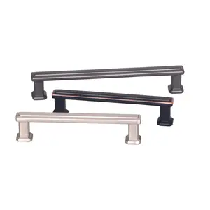 Hardware Millions Modern Design Gold And Chrome Cabinet Handles Zinc Alloy Kitchen Cabinet Pull And Handles