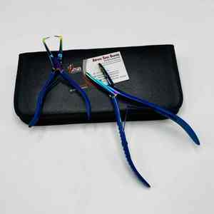 Pince multifonctionnelle pour applicateur et épilation de microbilles et extensions de cheveux en acier inoxydable durable de qualité supérieure avec logo personnalisé - Product Image 5