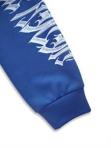 เสื้อสเวตเตอร์ถักมีฮู้ดสำหรับผู้หญิงเสื้อฮู้ดแบบมีเชือกรูดพิมพ์ลายโลโก้ตามสั่ง - Product Image 4