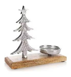 Portavelas de Metal sin deslustre para decoración del hogar, mesa y candelabro votivo de Metal elegante de Navidad, superventas - Product Image 2