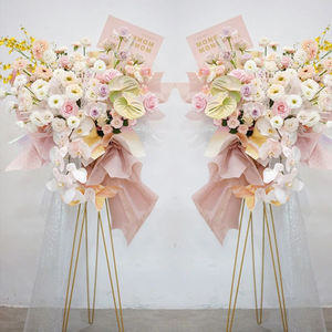 Walkway Wedding Table Fancy Centerpiece Flower <b>Stand</b> <b>Backdrop</b> <b>Stand</b> Metal Party Event Decoration Wedding Aluminum Carton - Product Image 5