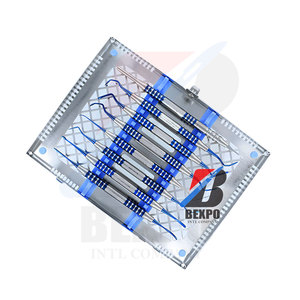 Kit de micro-tunnel parodontal chirurgical 8pcs Instruments dentaires bleus en titane - Product Image 2