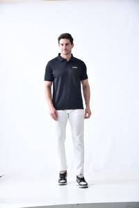 High Quality Solid Men's T-<b>Shirts</b> Custom Front Logo Button Design Short Sleeve Casual T-<b>Shirts</b> at Affordable Prices - Product Image 6