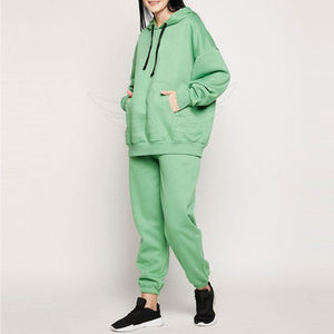 Ensemble de survêtement décontracté pour femmes, 2 pièces, haut zippé et pantalon à taille élastique, survêtement coupe-vent pour femmes, ensemble de survêtement de haute qualité - Product Image 5