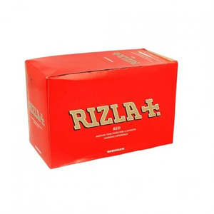 Papier à rouler Rizla de taille moyenne rouge, certifié FSC, avec gomme arabique naturelle pour tabac, papiers à rouler Rizzla. - Product Image 2