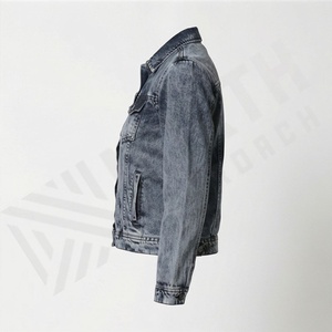 Veste en jean pour femme à prix abordable, manches longues, imperméable, écologique, coton et élasthanne, respirante, séchage rapide, automne-hiver - Product Image 3