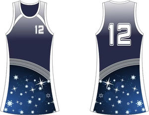 Vente en gros d'uniformes personnalisés de netball à sublimation, uniformes de sport imprimés, jupes, personnalisation à bas prix, respirants - Product Image 3