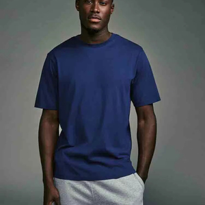 T-shirt classique pour hommes Fournisseur de streetwear Mode décontractée personnalisée pour un usage quotidien Salon Gym Voyage Vêtements confortables en vrac - Product Image 1