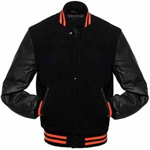 Pakistan Manufacture Men's Varsity Jackets <b>Button</b> Closer Baseball Wool College CollegeBaseballjacket for men - Product Image 6