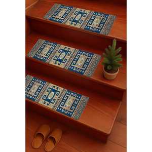 Turkish Step Rug, Kilim Step Rug, Step Rug, Washable Gift - Product Image 3