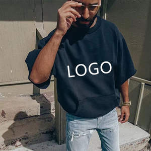 T-shirt unisexe 100% coton de haute qualité à col rond, impression numérique 3D personnalisée, jersey teint en immersion pour hommes, t-shirt vierge pour hommes - Product Image 5