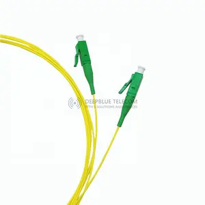 FTTH ขายส่งไฟเบอร์ออปติก SM MM สายแพทช์ LC/APC ถึง LC/APC Simplex LC-LC สายจัมเปอร์