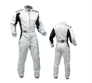 Combinaison de course personnalisée en polyester/coton respirant pour karting, moto, coupe-vent, séchage rapide, anti-UV, protection de sécurité, kart - Product Image 4
