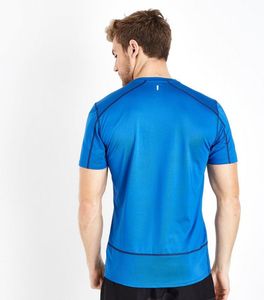 Camiseta Deportiva de Algodón 100% para Hombre, Ajuste Ceñido, Ropa de Compresión para Gimnasio y Entrenamiento, Estilo Casual, Diseño Liso, 220 Gramos, Serigrafía - Product Image 2