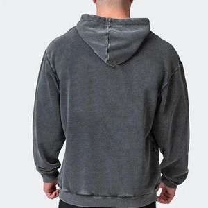 Heavyweight 100% Cotton High Quality Winter Blank Hoodies <b>Men</b> Custom Embroidery Logo 420g Fleece Thick Unisex Oversized - Product Image 2