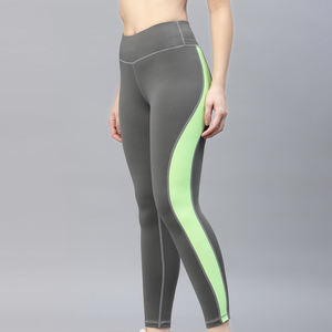 Femmes de haute qualité 100% coton taille moyenne Gym Yoga Leggings élastique couleur unie respirant décontracté prix de gros pour l'hiver - Product Image 3