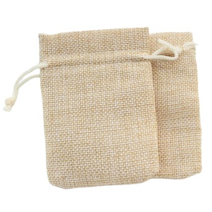 Heavy <b>Jute</b> Canvas Pouch Bags Rope Knot For Men Women Daily Use Premium Quality Eco Friendly Comfortable Reusable <b>Sacks</b> Set Of 2 - Product Image 6