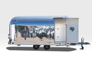 Remorques alimentaires mobiles entièrement équipées Camions alimentaires remorquables à vendre pour l'usine de snacks et les applications de concession de puces - Product Image 6