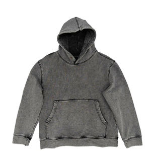 Sweat à capuche BSCI pour hommes Fabricants de vêtements Sweat à capuche surdimensionné unisexe avec logo personnalisé Poids lourd vierge - Product Image 2