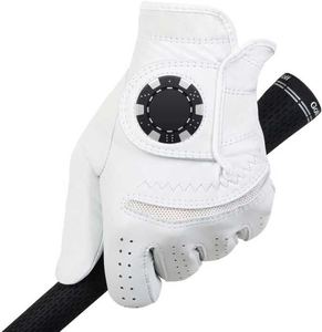 ถุงมือกอล์ฟหนังแกะผิวผลิตจากโรงงาน OEM OEM OEM OEM OEM ระบายอากาศได้ทุกสภาพอากาศ - Product Image 1