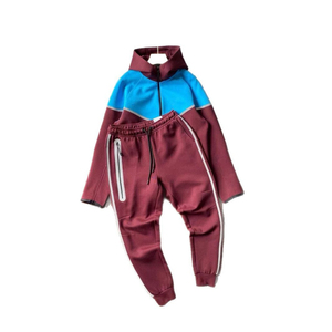 Sudaderas deportivas informales para hombre, conjunto de pantalones de chándal y chaqueta, chándal de diseñador, 2 uds., chándal reflectante grueso de algodón para hombre - Product Image 5