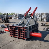 Presse à balles hydraulique robuste de 200 tonnes pour ferraille, avec déchargement latéral, pour acier, fer et aluminium usagés